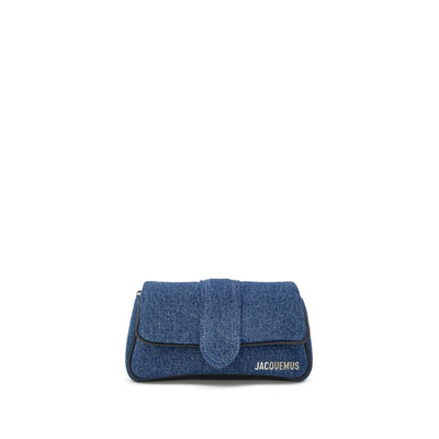 Jacquemus Blue Cotton Handbag