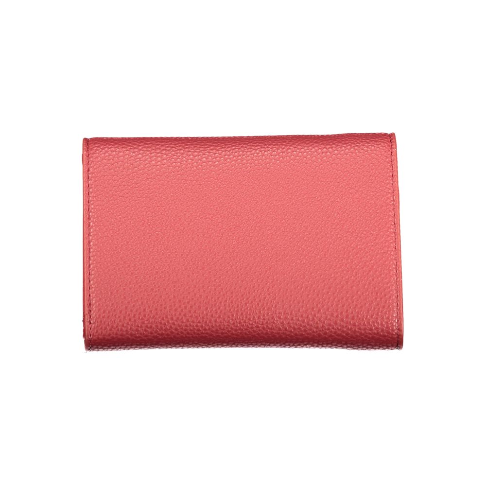 Mario Valentino Red Polyurethane Women Wallet