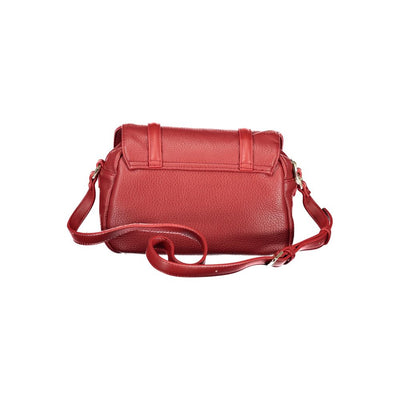 Mario Valentino Rosso Poliuretano Women Shoulder Bag