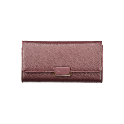 Mario Valentino Rosso Polyurethane Women Wallet