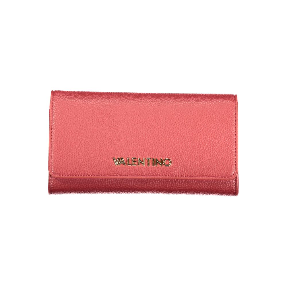 Mario Valentino Rosso Polyurethane Women Wallet