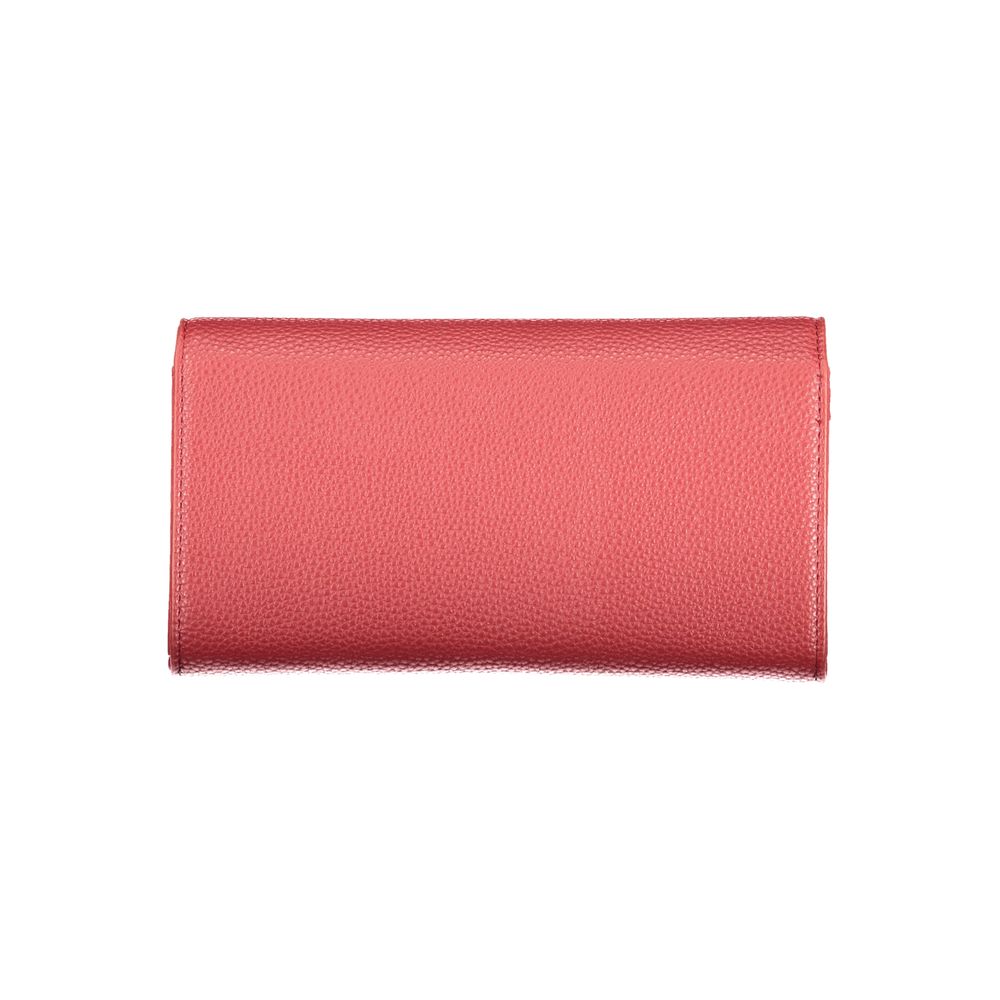 Mario Valentino Rosso Polyurethane Women Wallet