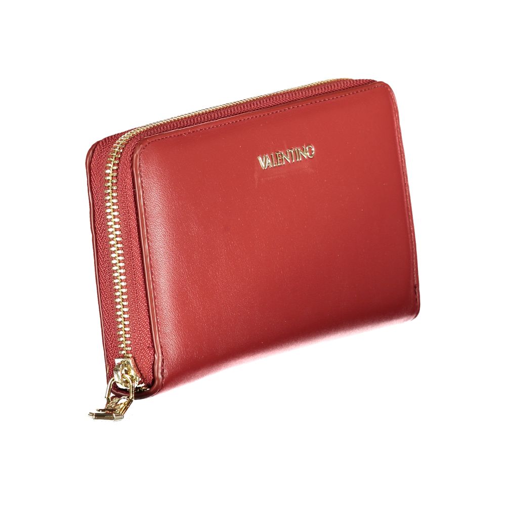 Mario Valentino Rosso Poliuretano Women Wallet