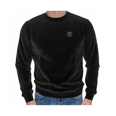 Plein Sport Black Cotton Sweatshirt
