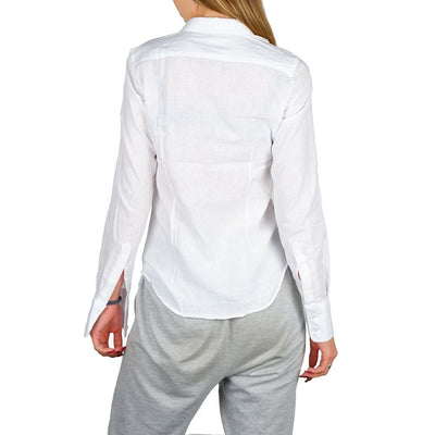 Made in Italy White Cotton Dress Shirt