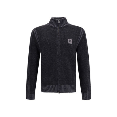 Belstaff Gray Wool Sweatshirt