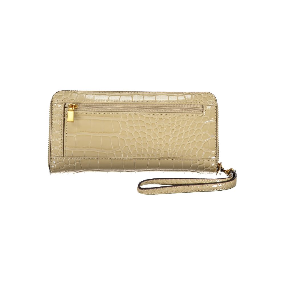 Guess Jeans Beige Polyurethane Women Wallet