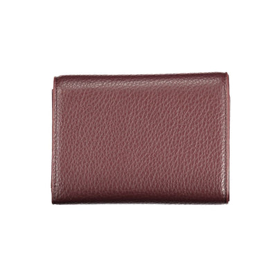 Mario Valentino Rosso Poliuretano Womens Wallet