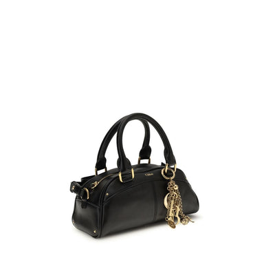 Chloé Black Calf Leather Bos Taurus Handbag