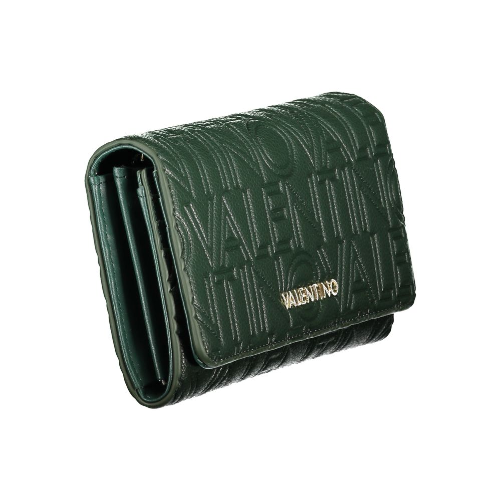 Mario Valentino Verde Polyurethane Women Wallet