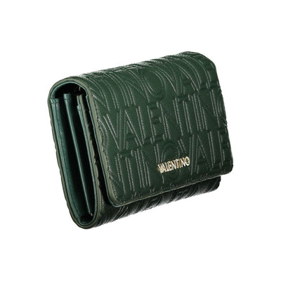 Mario Valentino Verde Polyurethane Women Wallet