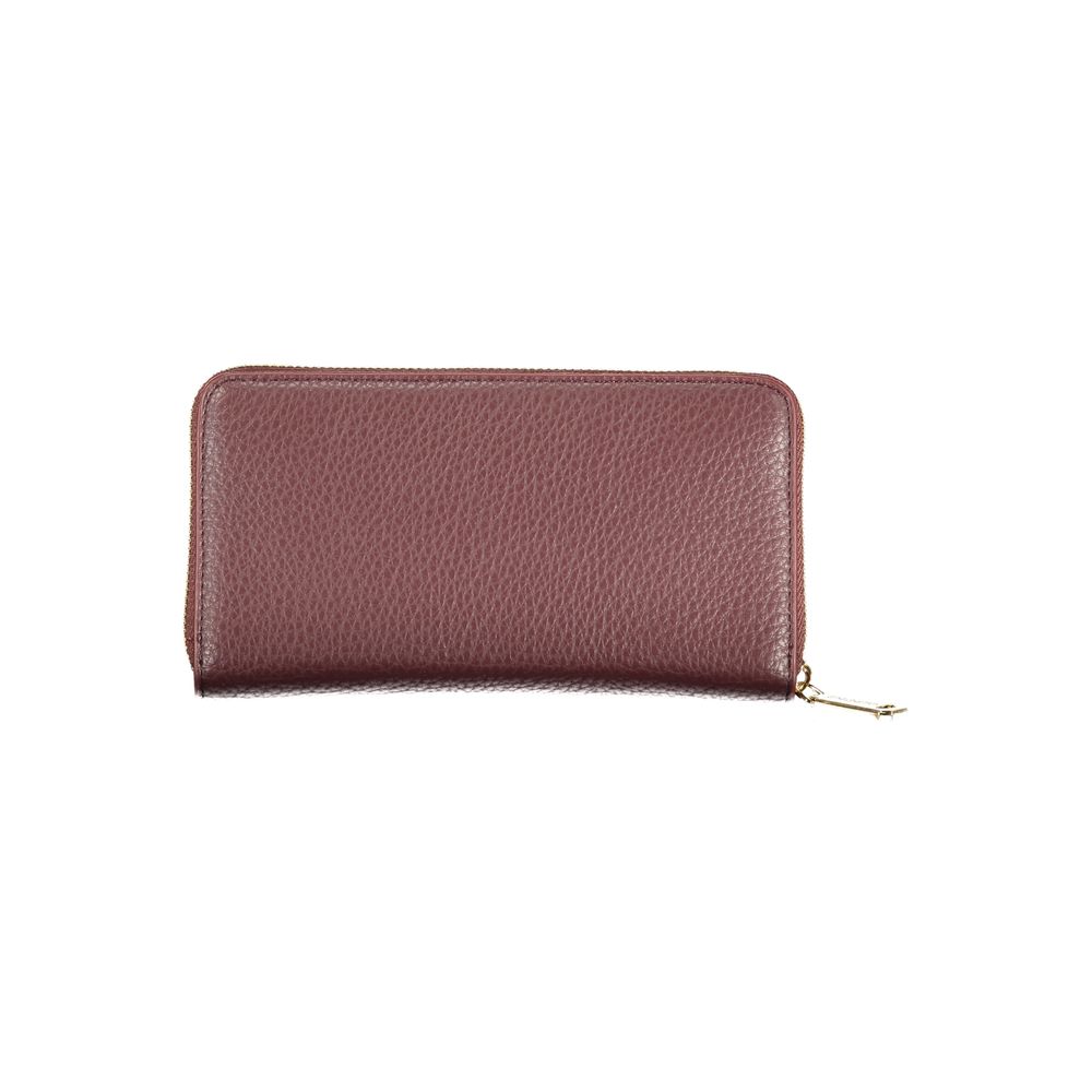 Mario Valentino Rosso Polyurethane Women Wallet