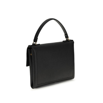 Coccinelle Black Calf Leather Bos Taurus Handbag