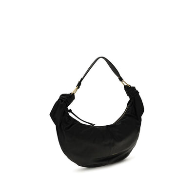 Coccinelle Black Calf Leather Bos Taurus Shoulder Bag