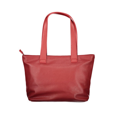 Mario Valentino Rosso Polyurethane Women Shoulder Bag