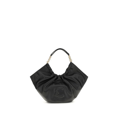Coccinelle Black Calf Leather Bos Taurus Shoulder Bag