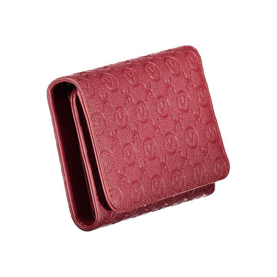Mario Valentino Rosso Polyurethane Women Wallet