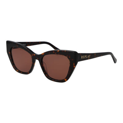 Replay Brown Plastic Sunglasses