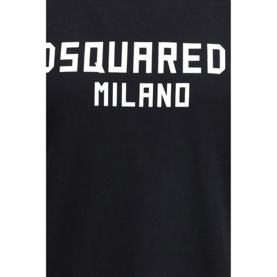 Dsquared² Black Cotton T-Shirt