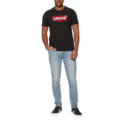 Levi's Black Cotton T-Shirt