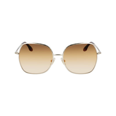 Victoria Beckham Gold Metal Sunglasses