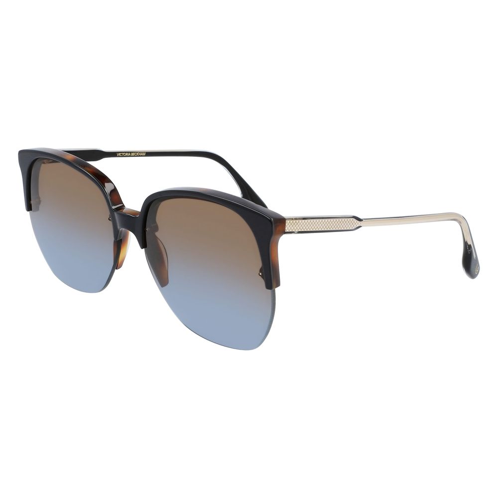 Victoria Beckham Black Acetate Sunglasses