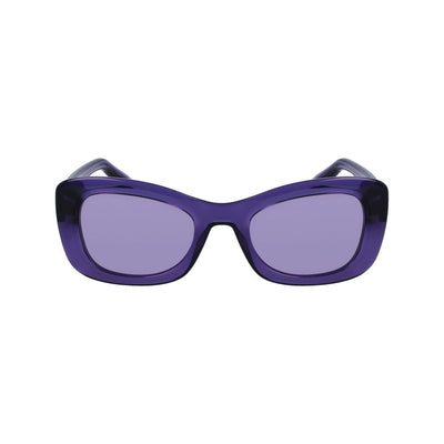 Victoria Beckham Gray Acetate Sunglasses