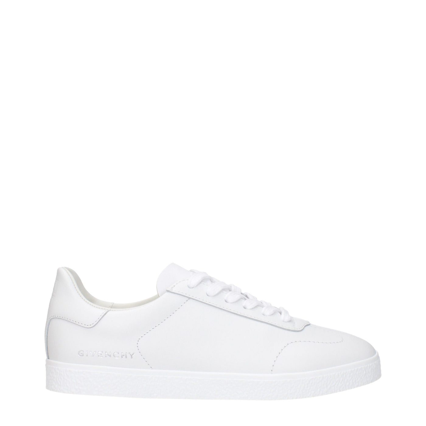 Givenchy White Leather Low Top Sneakers
