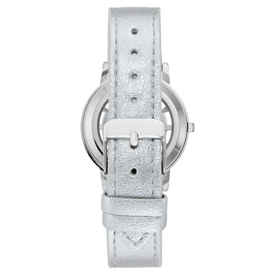 Juicy Couture Silver Plastic Dress Watch
