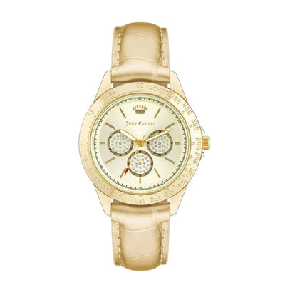 Juicy Couture Gold Plastic Dress Watch