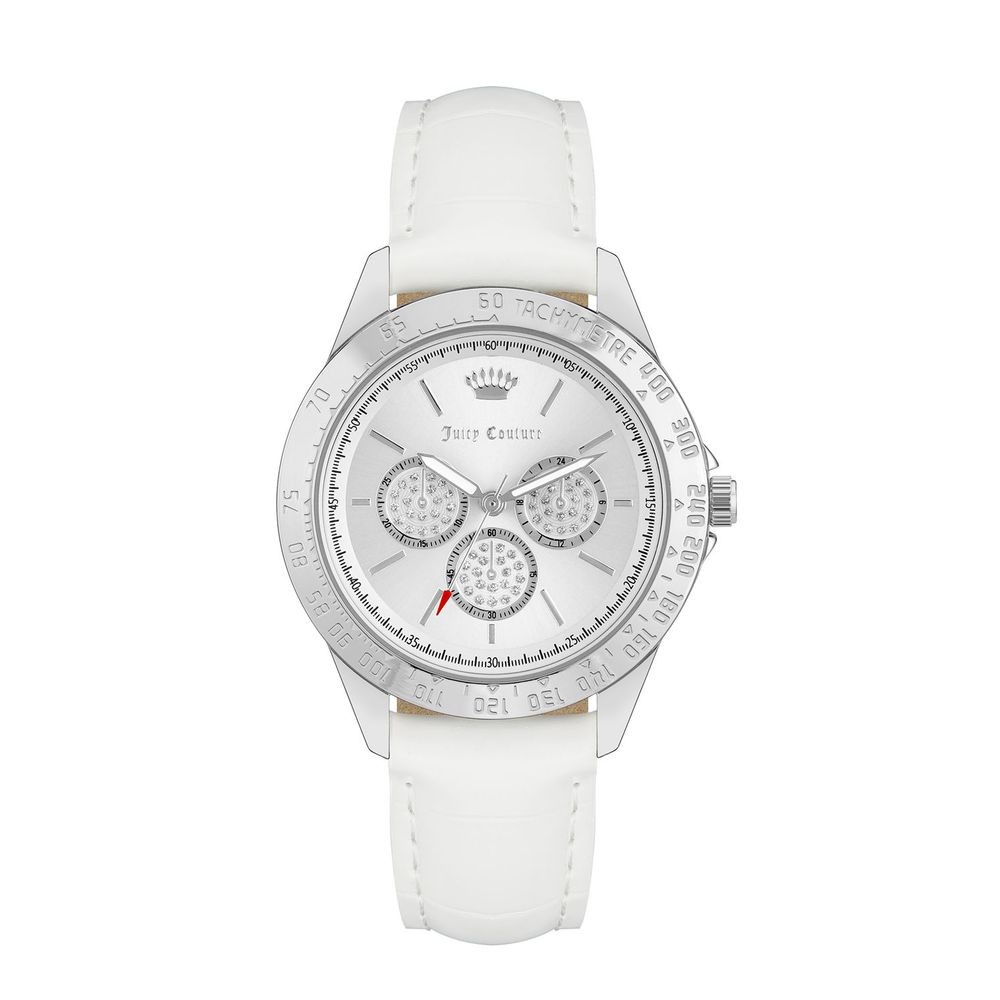 Juicy Couture White Plastic Dress Watch