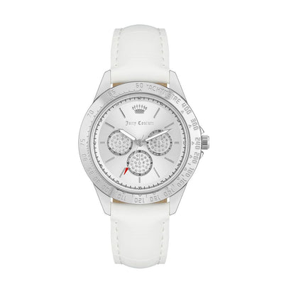 Juicy Couture White Plastic Dress Watch