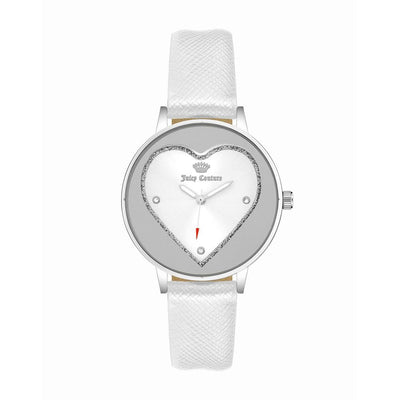 Juicy Couture White Plastic Dress Watch