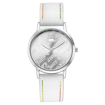 Juicy Couture White Plastic Dress Watch