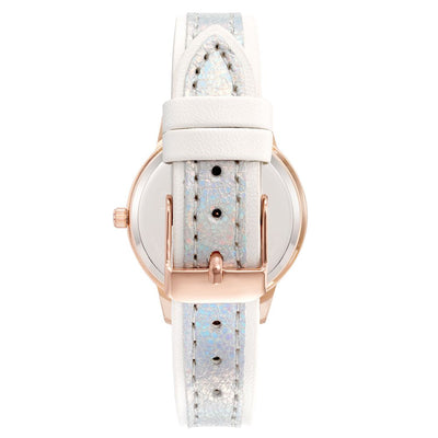 Juicy Couture White Plastic Dress Watch