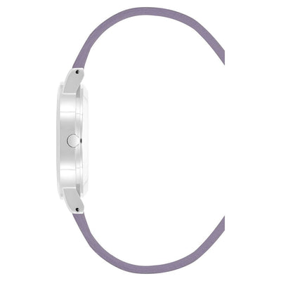 Juicy Couture Purple Plastic Dress Watch