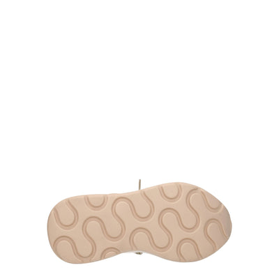 Stella McCartney Beige Leather Chunky Sneakers