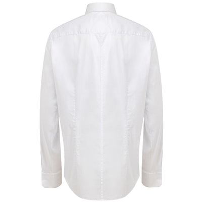 Dolce & Gabbana White Cotton Dress Shirt