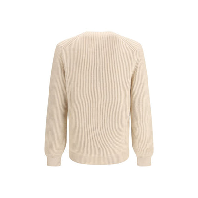 Fendi Beige Fleece Wool Sweatshirt