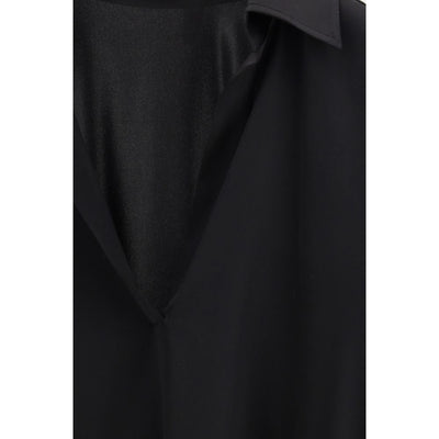 Tom Ford Black Silk Polo Shirt