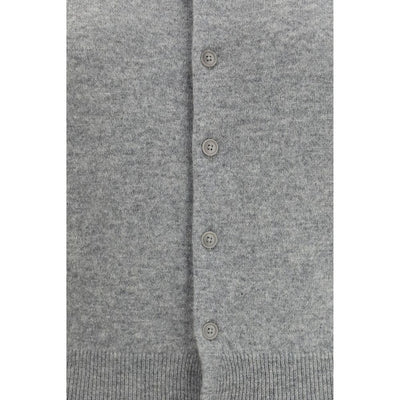 Extreme Cashmere Gray Cashmere Cardigan