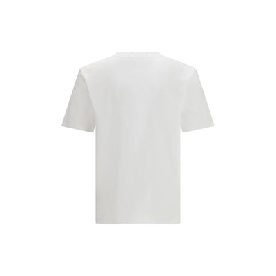 Balmain White Cotton T-Shirt