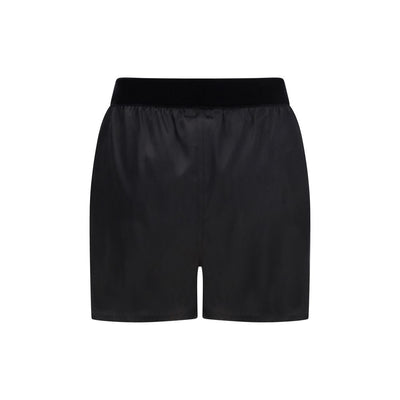 Tom Ford Black Silk Bermuda Shorts