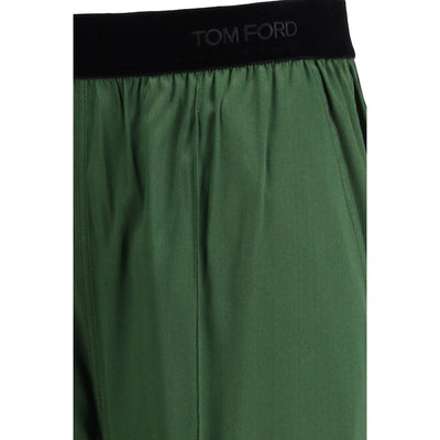 Tom Ford Bicolor Silk Casual Pants