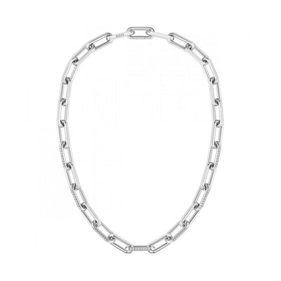 Hugo Boss Silver Stainless Steel Necklace