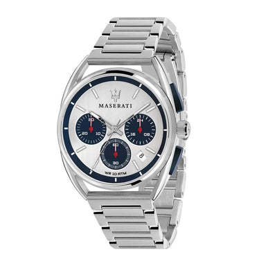 Maserati Silver Stainless Steel Dress Watch