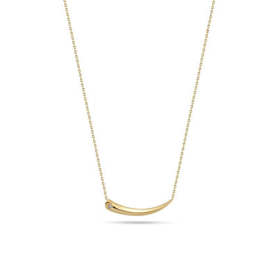 Police Gold Stainless Steel Necklace