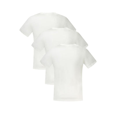 Tommy Hilfiger Bianco Cotton Men T-Shirt