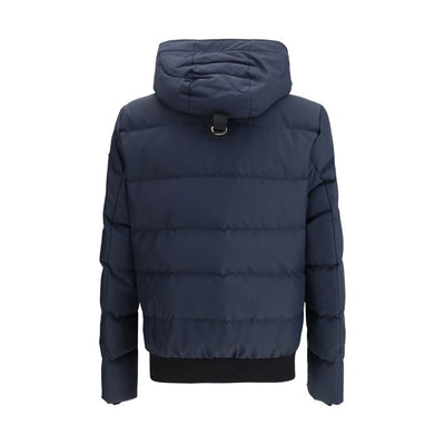 Moose Knuckles Blue Polyester Bomber