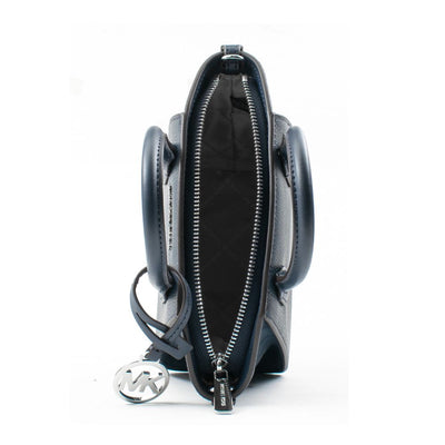 Michael Kors Blue Canvas Handbag